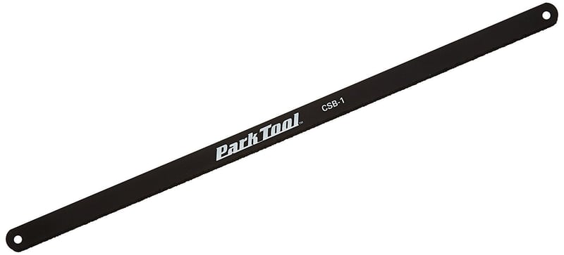 Lamă de ferăstrău pentru fibră de carbon Park Tool CSB-1 pentru reparații biciclete - Negru, Carbon Cutting Saw Blade
