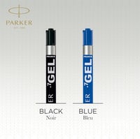 Parker gél tollbetét közepes hegy (0,7 mm) - fekete QUINK tinta - 2 db 6