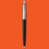 Guľôčkové pero Parker Jotter Originals klasické čierne so stredným hrotom a modrým atramentom 3