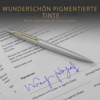 Rezervă pentru pix Parker Quinkflow - Cerneală albastră - Vârf mediu - Pachet de 6 bucăți 5