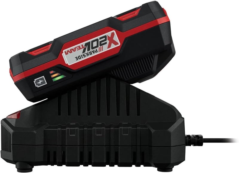 Acumulator reîncărcabil Parkside PAP 20 B1 20V 2Ah + Încărcător PLG 20 C1 - Pentru sculele din seria Parkside X-20V Team