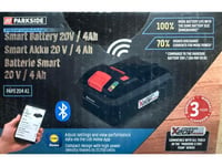 Acumulator inteligent Parkside Performance PAPS 204 20V 4Ah - Acumulator Li-ion smart pentru scule Parkside Performance 2