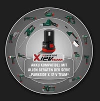Încărcător acumulator Parkside PLGK 12 A2 12V 2,4A pentru seria X12V Team Black 5