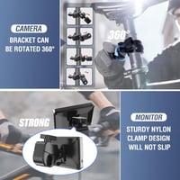 PARKVISION Kerékpár Visszapillantó Tükör 4.3" Monitor 1080P Éjszakai Látással 7