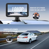 PARKVISION Tolatókamera éjjellátóval, 7 hüvelykes LCD monitor, 12V-24V, lakóautó, lakókocsi, teherautó 3