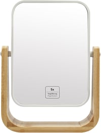 Parsa Beauty Bamboo Sminkespegel 5x Nagyítás 22x5 cm - Bamboo Mirror 1