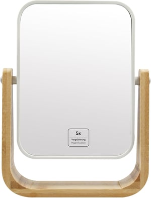 Parsa Beauty Bamboo Sminkespegel 5x Nagyítás 22x5 cm - Bamboo Mirror