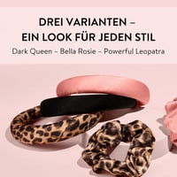 PARSA Beauty Comfy Hoop Leopatra Leopárd Mintás Hajpánt Női 6