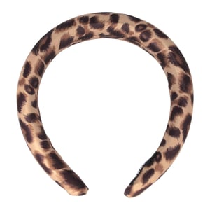 PARSA Beauty Comfy Hoop Powerful Leopatra čelenka s leopardím vzorom