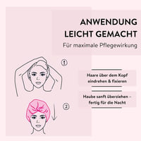 PARSA BEAUTY Szatén Éjszakai Hajsapka - Hajvédelem és Fénytartás 5