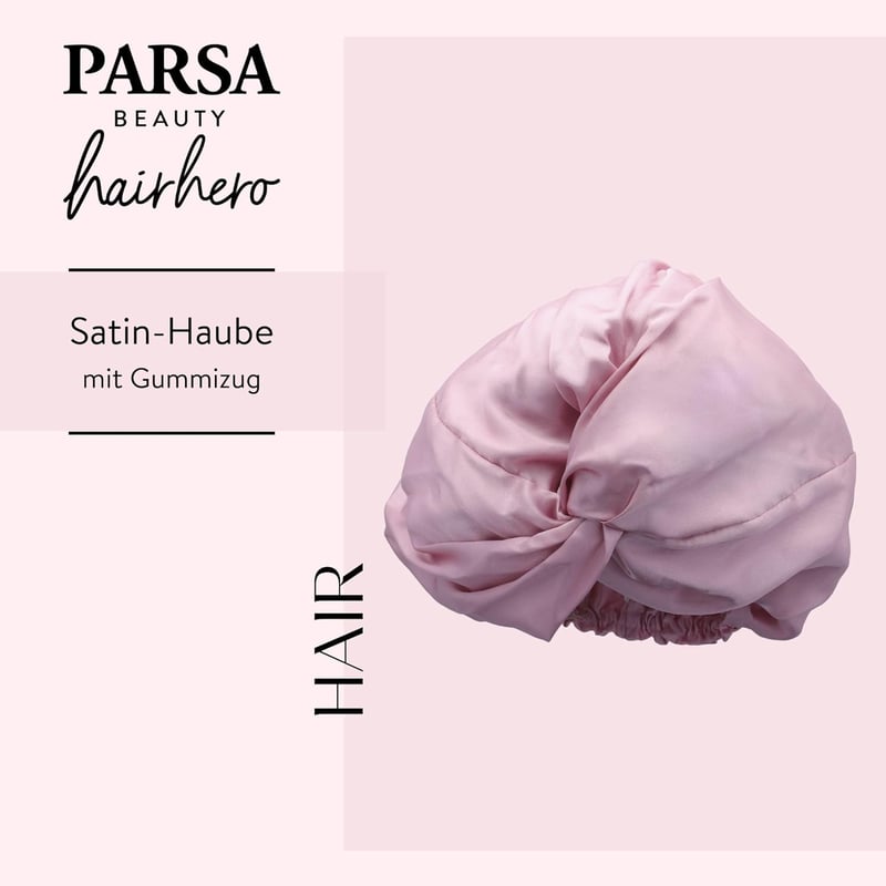 PARSA BEAUTY Szatén Éjszakai Hajsapka - Hajvédelem és Fénytartás