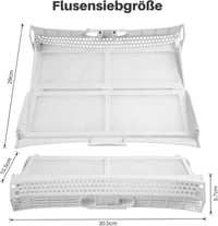 PARTSEE Szöszszűrő Bosch Siemens 652184 Neff Balay szárítógéphez 3