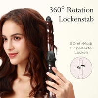 PARWIN PRO BEAUTY 360° Ondulator Automat Rotativ 32mm - Ecran LCD, Acoperire Titan, pentru Bucle Mari 2