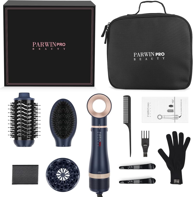 Parwin Pro Beauty 4az1-ben Hajszárító Kefe Ionos Technológiával 1000W