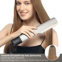 PARWIN PRO BEAUTY Ionos Légáramú Hajegyenesítő 160°C, Nedves-Száraz Használatra, 1200W - Champagne Silver Pro 5