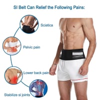 Paskyee Sciatica Belt - Hátfájás és Isiász Támogató Öv Férfiaknak és Nőknek 2