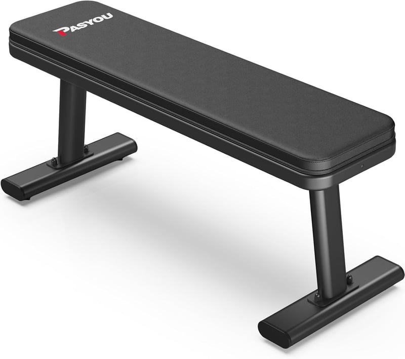 PASYOU PW100 Edzőpad Sík Pad 660 kg Terhelhetőség Otthoni Fitness Edzéshez