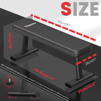 PASYOU PW100 Edzőpad Sík Pad 660 kg Terhelhetőség Otthoni Fitness Edzéshez 3