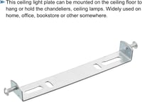 PATIKIL 125 mm Mennyezeti Lámpa Rögzítő Készlet Függőlámpa Tartó Szerelvény 4