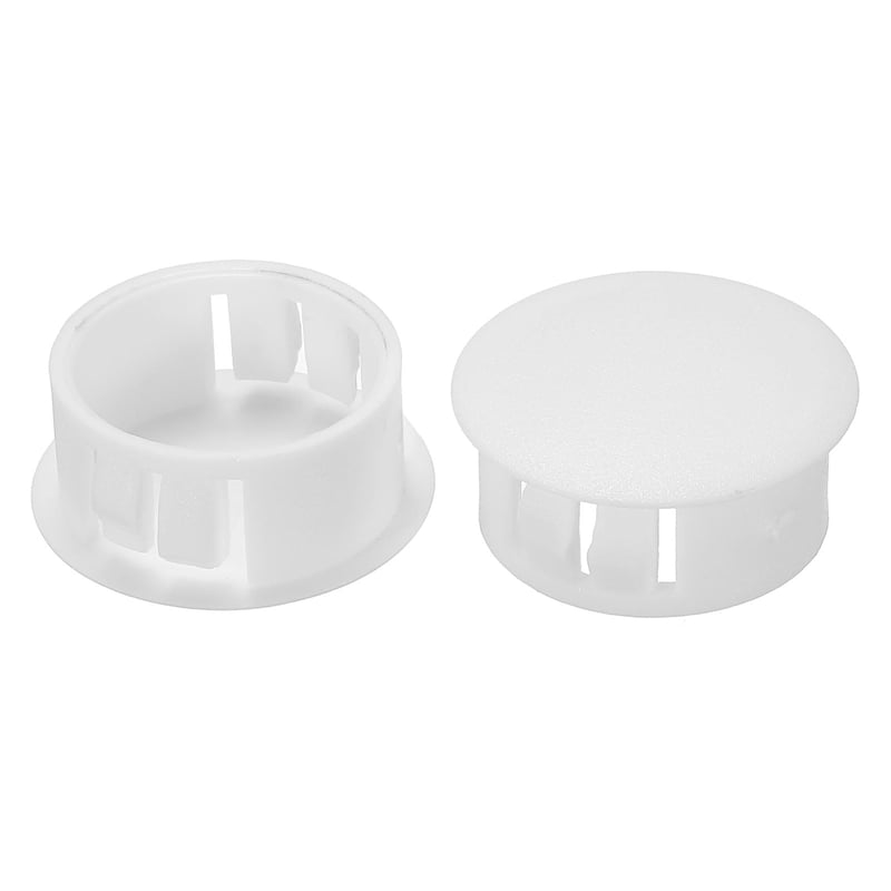 PATIKIL plastični čep za rupu 22 mm - bijeli - 30 kom.