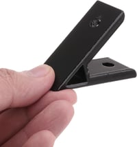 PATIKIL 45° Alumínium Sarokösszekötő 60x22x45mm 3030 Profilhoz Fekete 2db 3