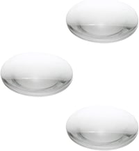 PATIKIL 48mm Domború Lencse 3db Akril LED Optika Fényszóró Lámpa 1