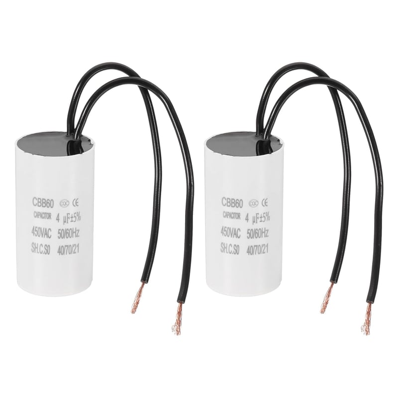 PATIKIL 4uF CBB60 Indítókondenzátor 450V 50/60Hz Kompresszor Szivattyú