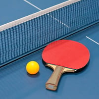 PATIKIL 6 stôp skladacia súprava na stolný tenis so sieťkou a stĺpikmi, prenosná pingpongová sieť, nastaviteľný stĺpik do 2,75 palca, čierno-modrá 5