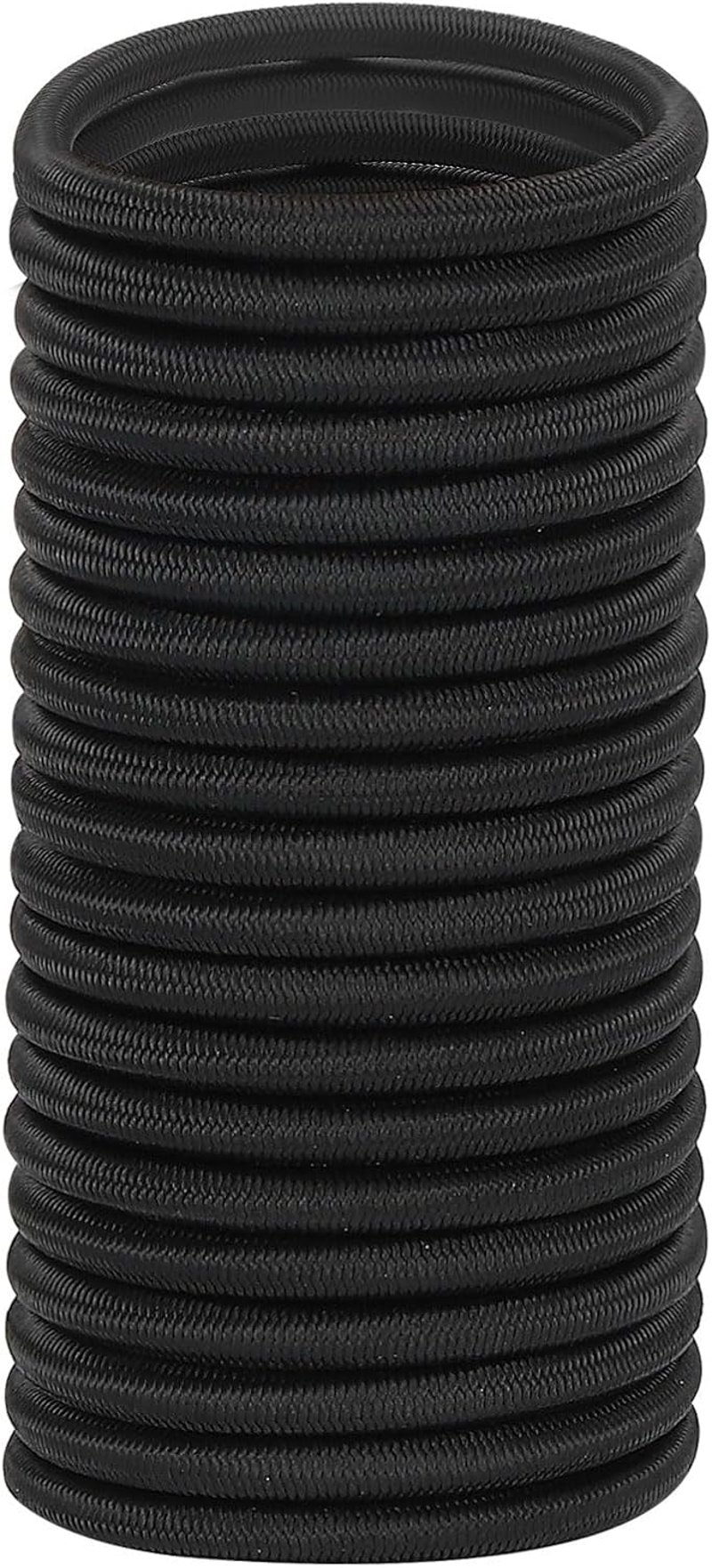 PATIKIL Bungee Shock Cord 12mm x 15m Poliészter Rugalmas Kötél Kajak Sátor Terhelésrögzítéshez