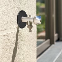 PATIKIL Csőfedő Rozetta 23,5mm Öntapadós Fekete 3db Vízcsatorna Dekoráció 6