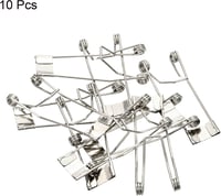 PATIKIL LED Fejlámpa Rögzítő Klip 60x22mm 10db Tavaszi Bilincs 3