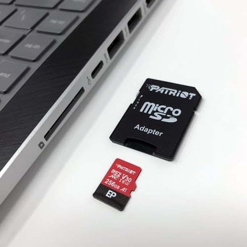 Patriot Memory microSD SDXC kártya Android telefonokhoz és tabletekhez 4K videóhoz - 256 GB