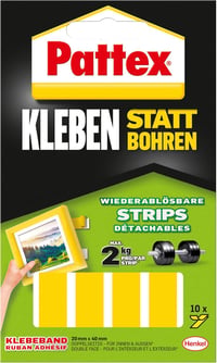 Pattex PXMS1 Ragasztó Szalag Fúrás Nélkül Eltávolítható 2