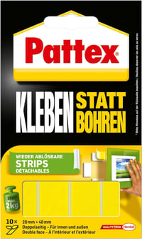 Pattex PXMS1 Ragasztó Szalag Fúrás Nélkül Eltávolítható 1