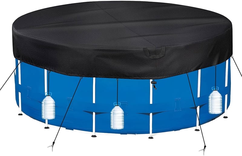 PATWING Kerek Medence Takaró 370cm UV-Álló Intex Bestway Poolhoz