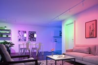 Bec LED Paulmann 29147 Standard 230V Smart Home Zigbee Reflector GU10 350lm 4,8W RGBW+ Reglabil Alb Mat 7