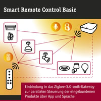 Inteligentný diaľkový ovládač Paulmann 50141 Zigbee 3.0 – biely, ovládanie inteligentnej domácnosti 4