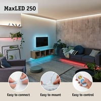 Paulmann 79876 MaxLED 250 osnovni set LED trake 1,5 m IP44 5,5W 405lm Tunable White prigušiva 2700K 24VA 8