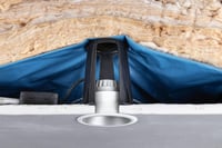 Paulmann 92402 Dištančná podložka pre vstavané svietidlá, sada 20 ks, 62-90 mm, čierny plast 7