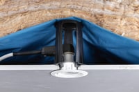 Paulmann 92402 Dištančná podložka pre vstavané svietidlá, sada 20 ks, 62-90 mm, čierny plast 6