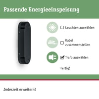 Capac cutie transformator Paulmann 939.04 Plug & Shine din plastic, accesoriu pentru iluminat exterior 93904 2