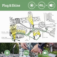 Paulmann 93921 Plug & Shine LED Kültéri Beépíthető Lámpa Teraszvilágítás IP67 8W 24V 95° 3000K Meleg Fehér Beépített Spotlámpa 10