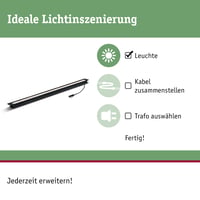 Paulmann 93921 Plug & Shine LED Kültéri Beépíthető Lámpa Teraszvilágítás IP67 8W 24V 95° 3000K Meleg Fehér Beépített Spotlámpa 2