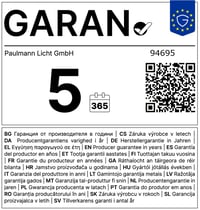 Paulmann 94695 vanjska svjetiljka, dodatak, klin za tlo, antracit metal, za vanjsku upotrebu 6