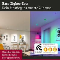 Paulmann LED beépíthető lámpa Zigbee okosotthon 3x4,9W fehér forgó 2