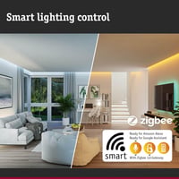 Paulmann LED beépíthető lámpa Zigbee okosotthon 3x4,9W fehér forgó 10