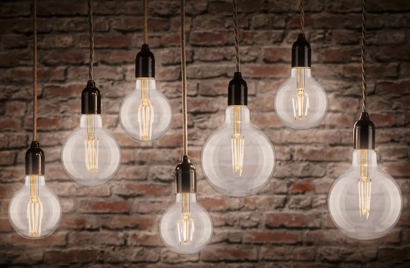 Paulmann LED Globe Filament G125 9W E27 Meleg Fehér 2700K Retro Izzó
