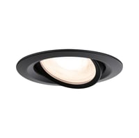 Paulmann Nova Plus 92460 Ugradbena svjetiljka IP65 zakretna okrugla maks. 35W prigušiva 93mm crna mat aluminij GU5.3/GU10 bez žarulje 10