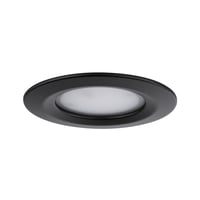 Paulmann Nova Plus 93081 LED vstavané svietidlo Coin Basisset IP44 okrúhle 78 mm 3x6W stmievateľné 2700K čierna matná bodové vstavané svietidlo 230V 5
