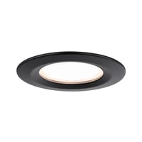 Paulmann Nova Plus 93081 LED vstavané svietidlo Coin Basisset IP44 okrúhle 78 mm 3x6W stmievateľné 2700K čierna matná bodové vstavané svietidlo 230V 4